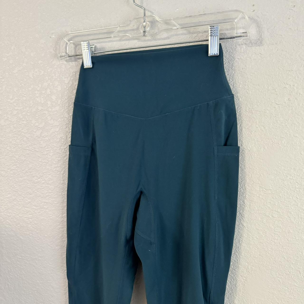 Teal Buffbunny leggings with pockets! High waisted - Depop