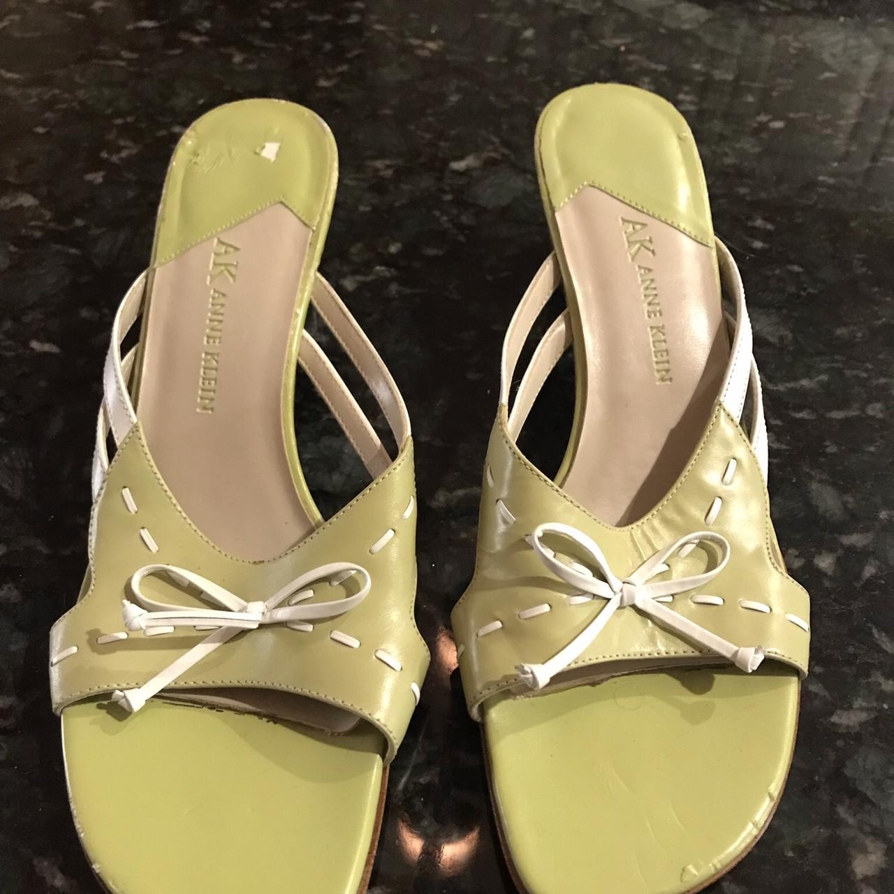 Anne Klein Women's Green Sandals (3)