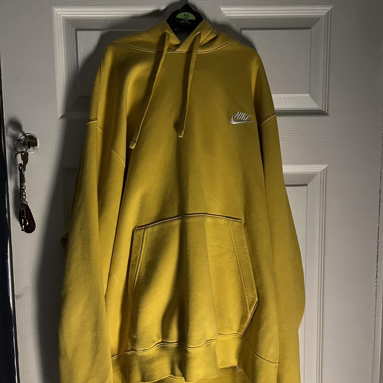 Yellow Nike Hoodie Worn a few times No marks or... Depop