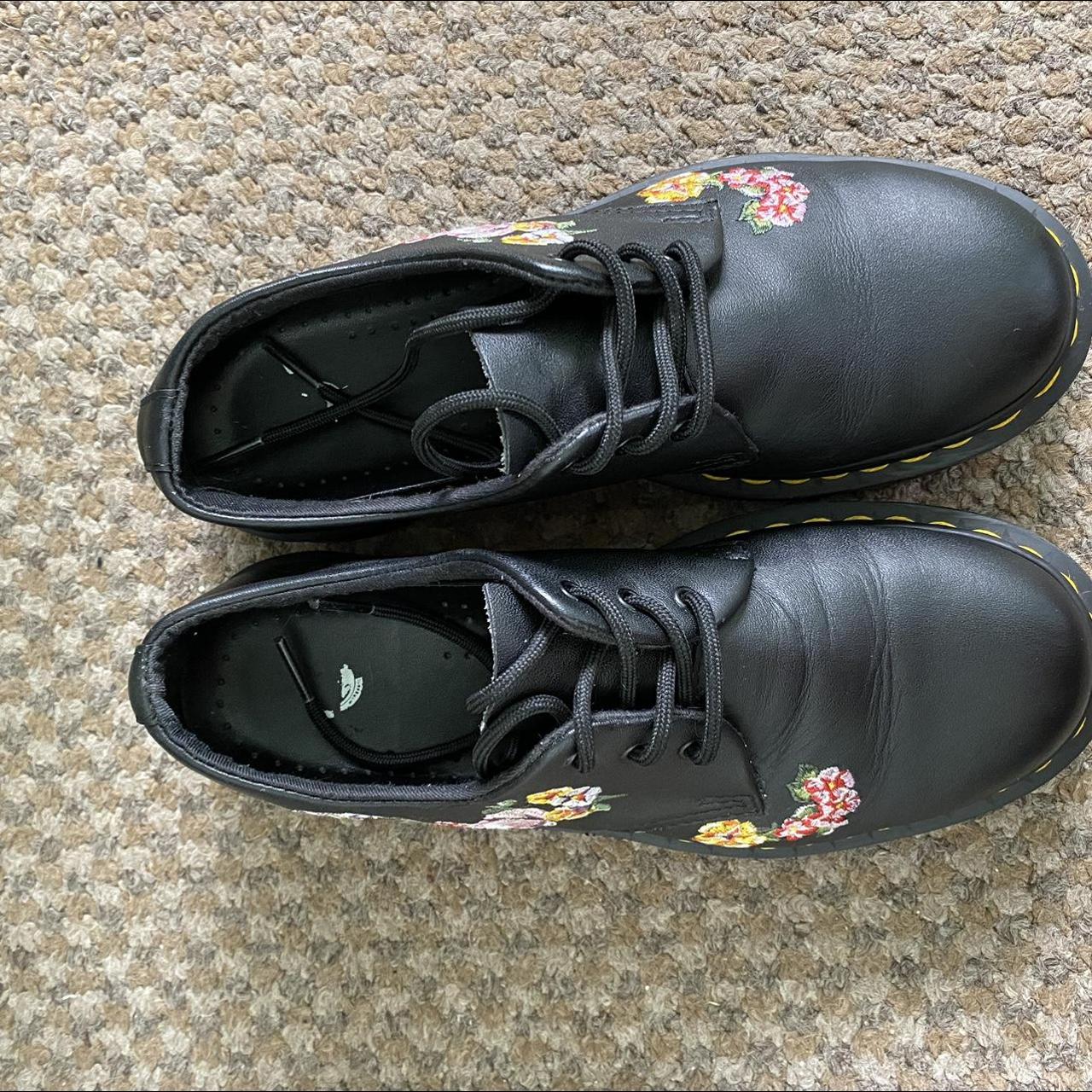 Dr. Martens 1461 VONDA II Leather Floral Oxfords. Depop