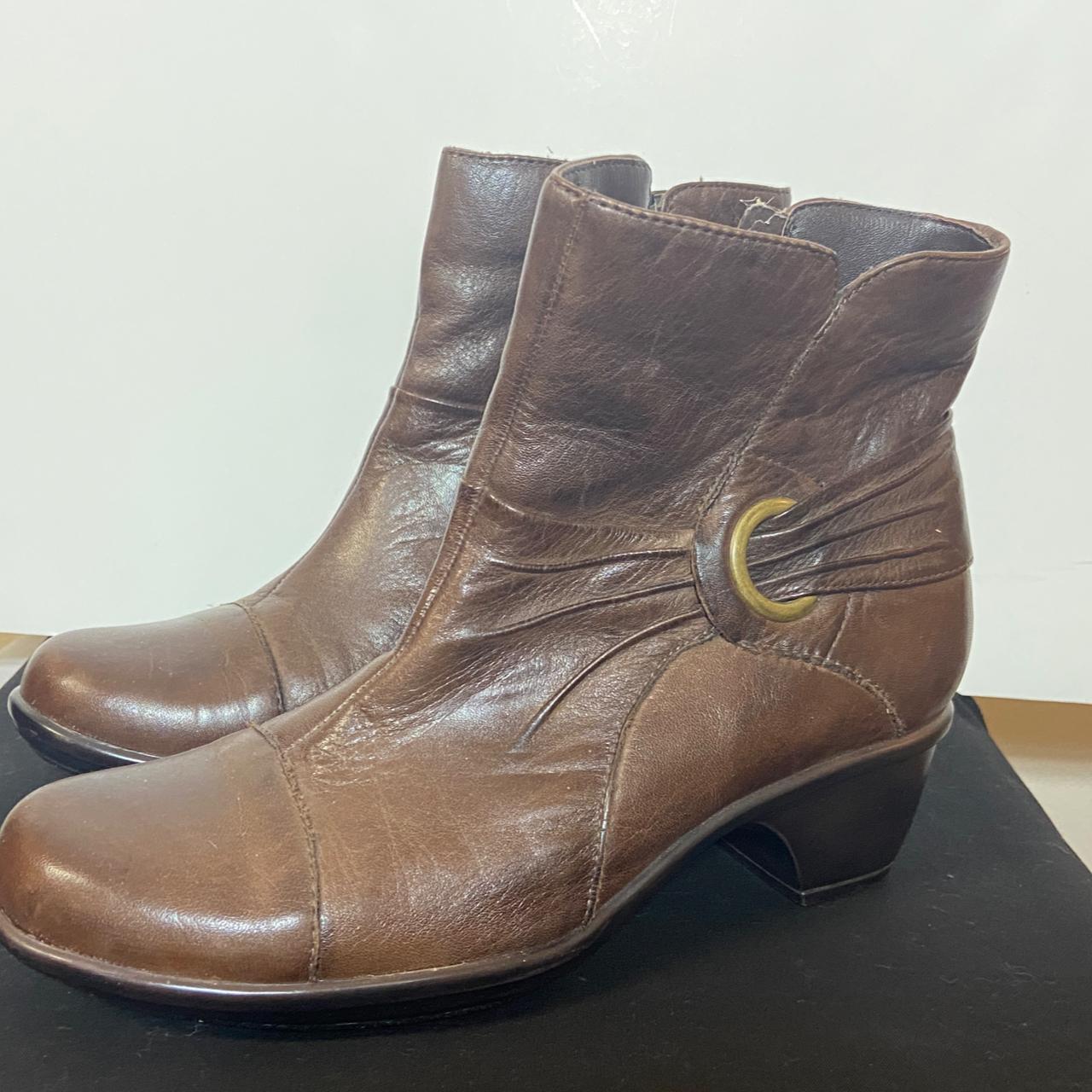 clarks ladies boots furlined boot