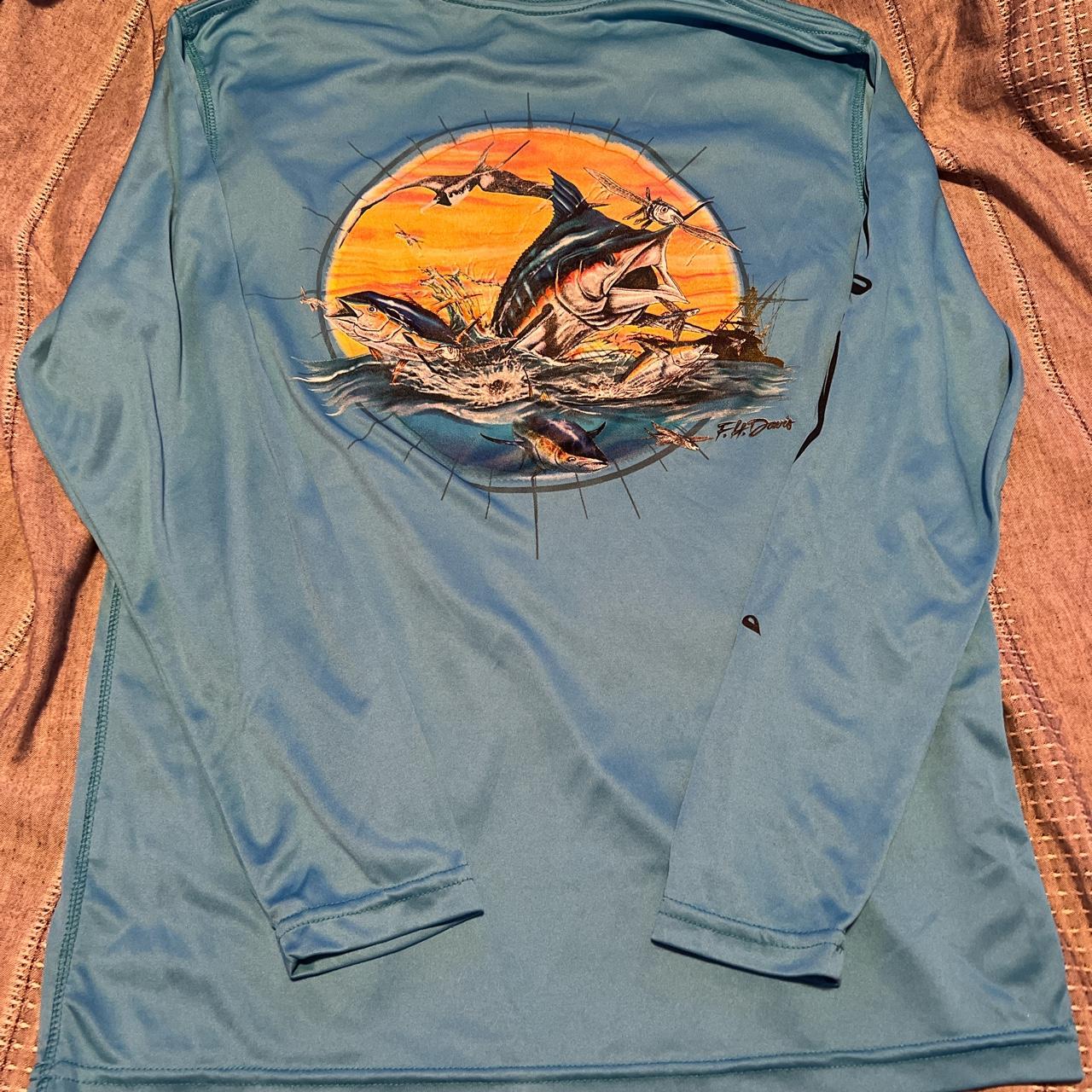 Bimini Bay Outfitters LTD Button Up Fishing Shirt - Mens Medium - Long  Sleeve