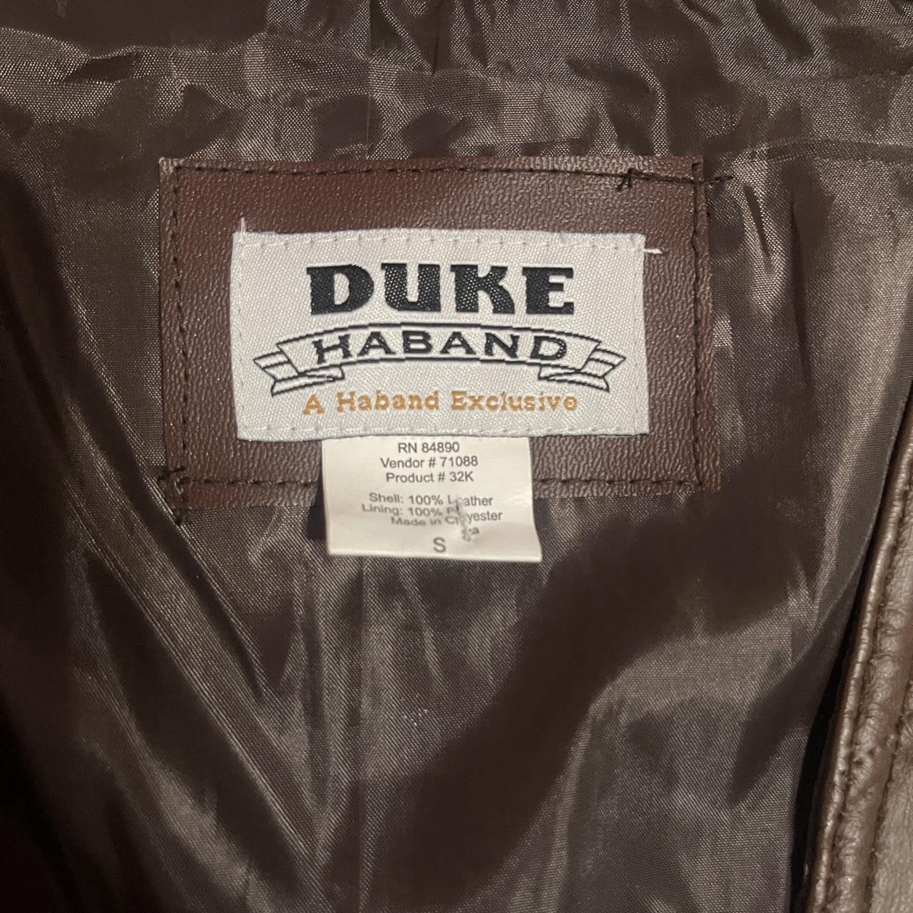 Duke haband hotsell leather jacket