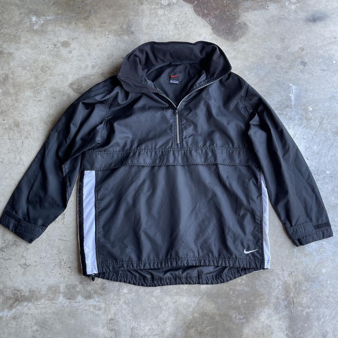 Nike zip windbreaker best sale