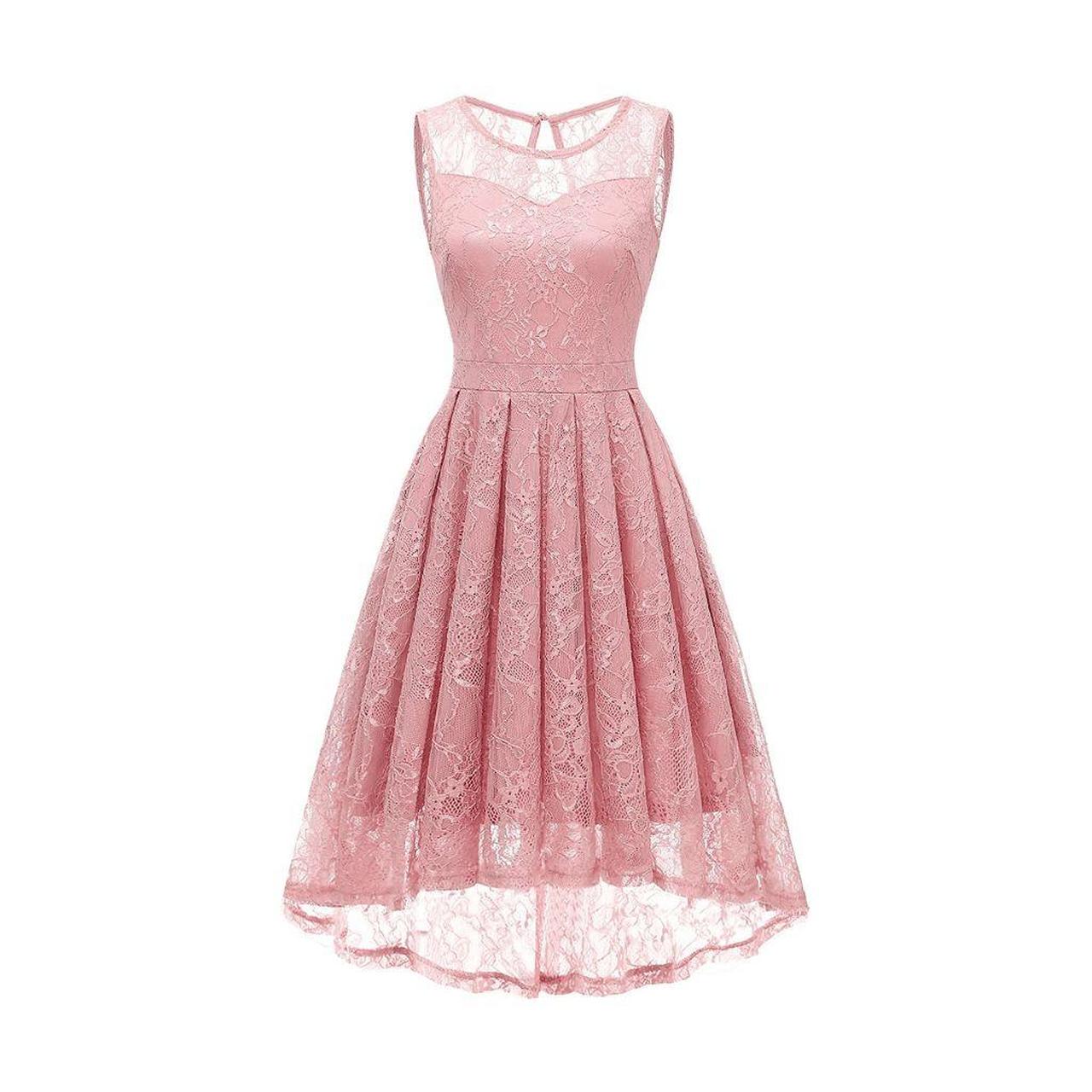 Light pink outlet semi formal dresses