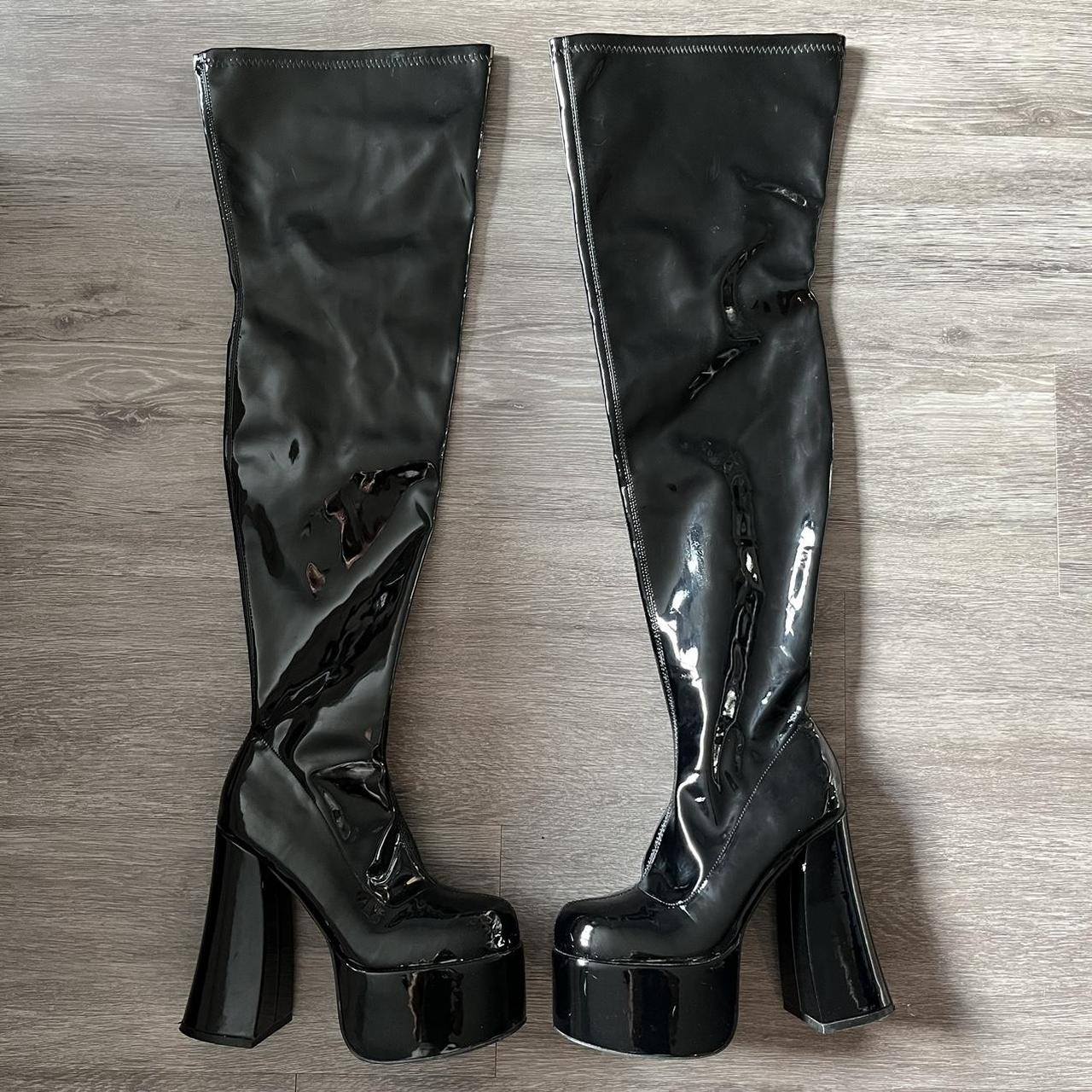 Trickz N' Treatz The Wickedly Talented Thigh-High Boots - Depop