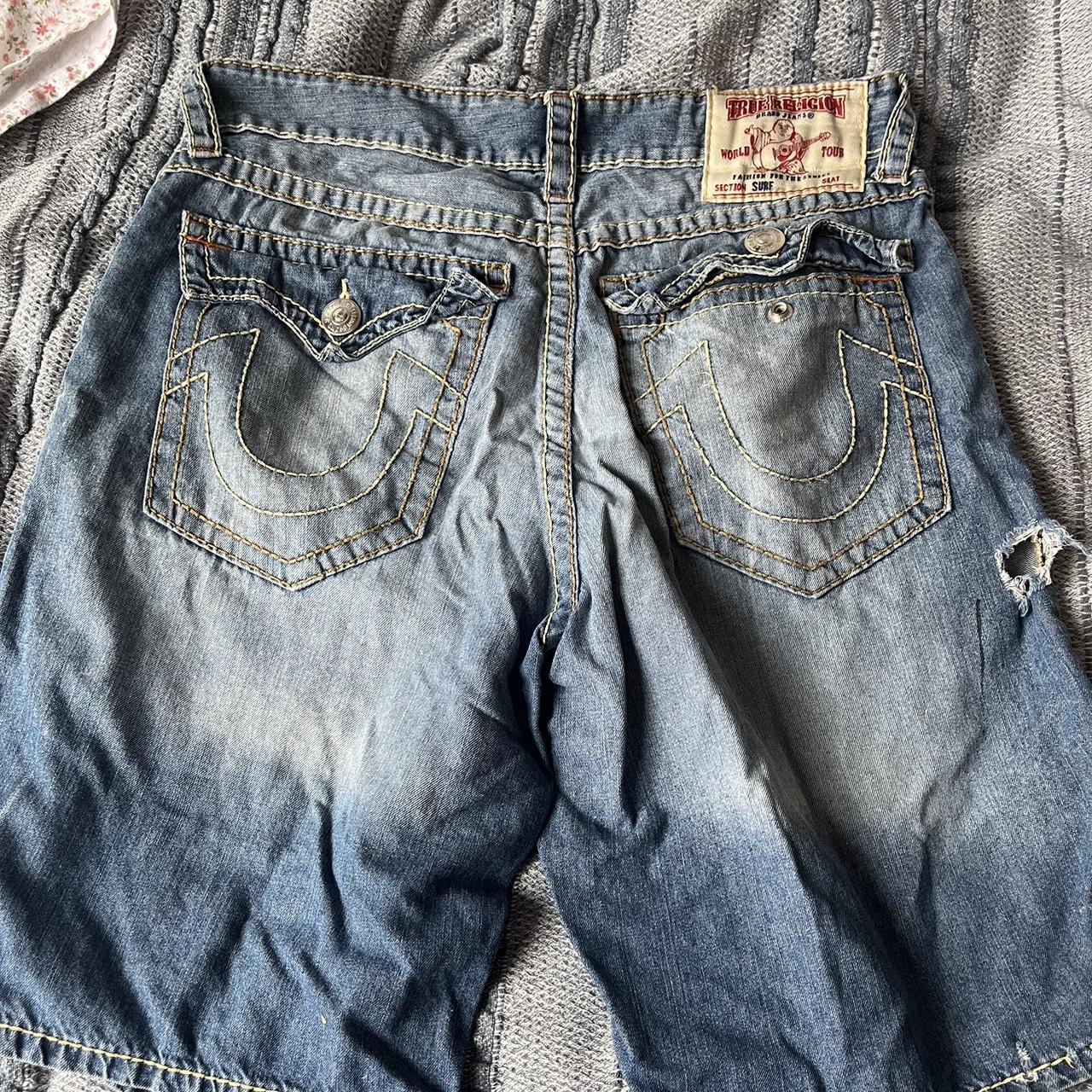 True Religion Jorts #jorts #shorts #jeans... - Depop