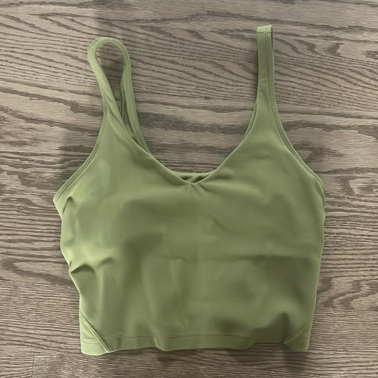 Lululemon Women's Green Vest Depop