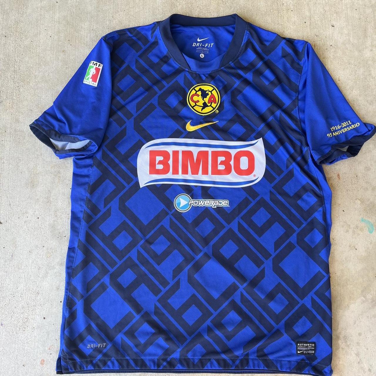 Club America Bimbo Nike Soccer Jersey Men's Small