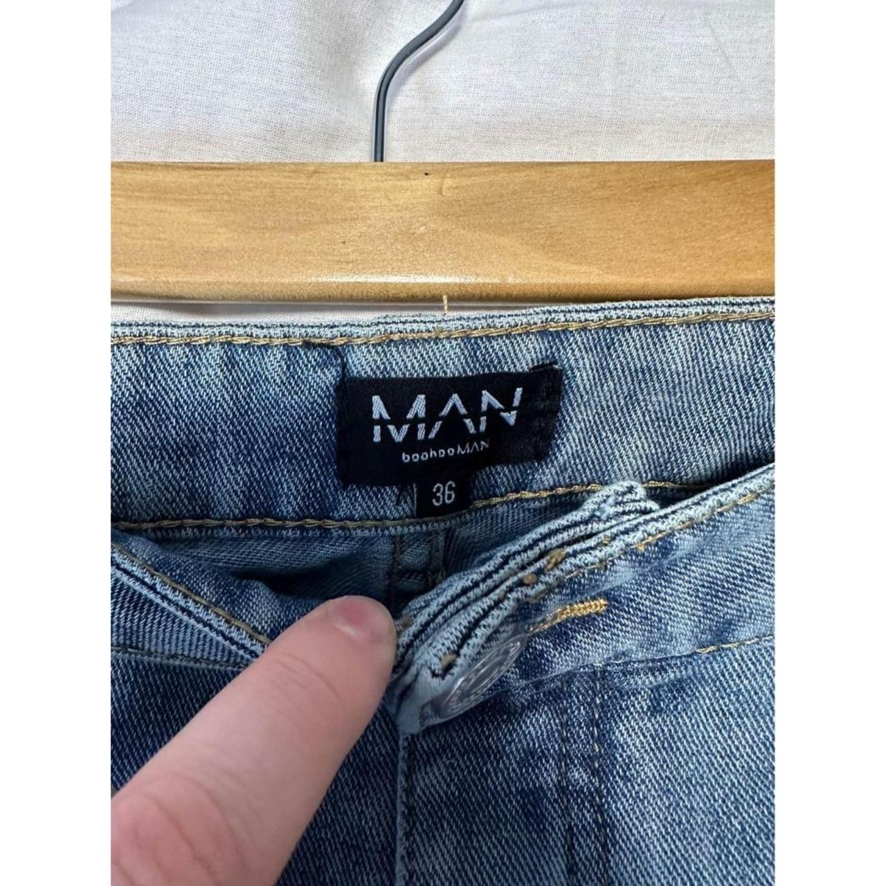 Boohoo Men's Blue Jeans | Depop