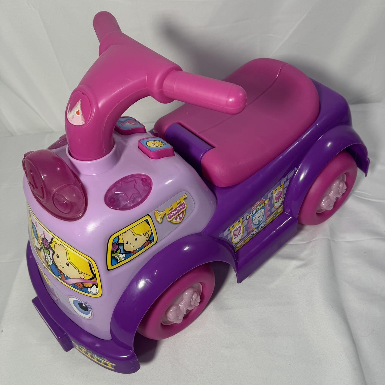 Fisher price purple car online