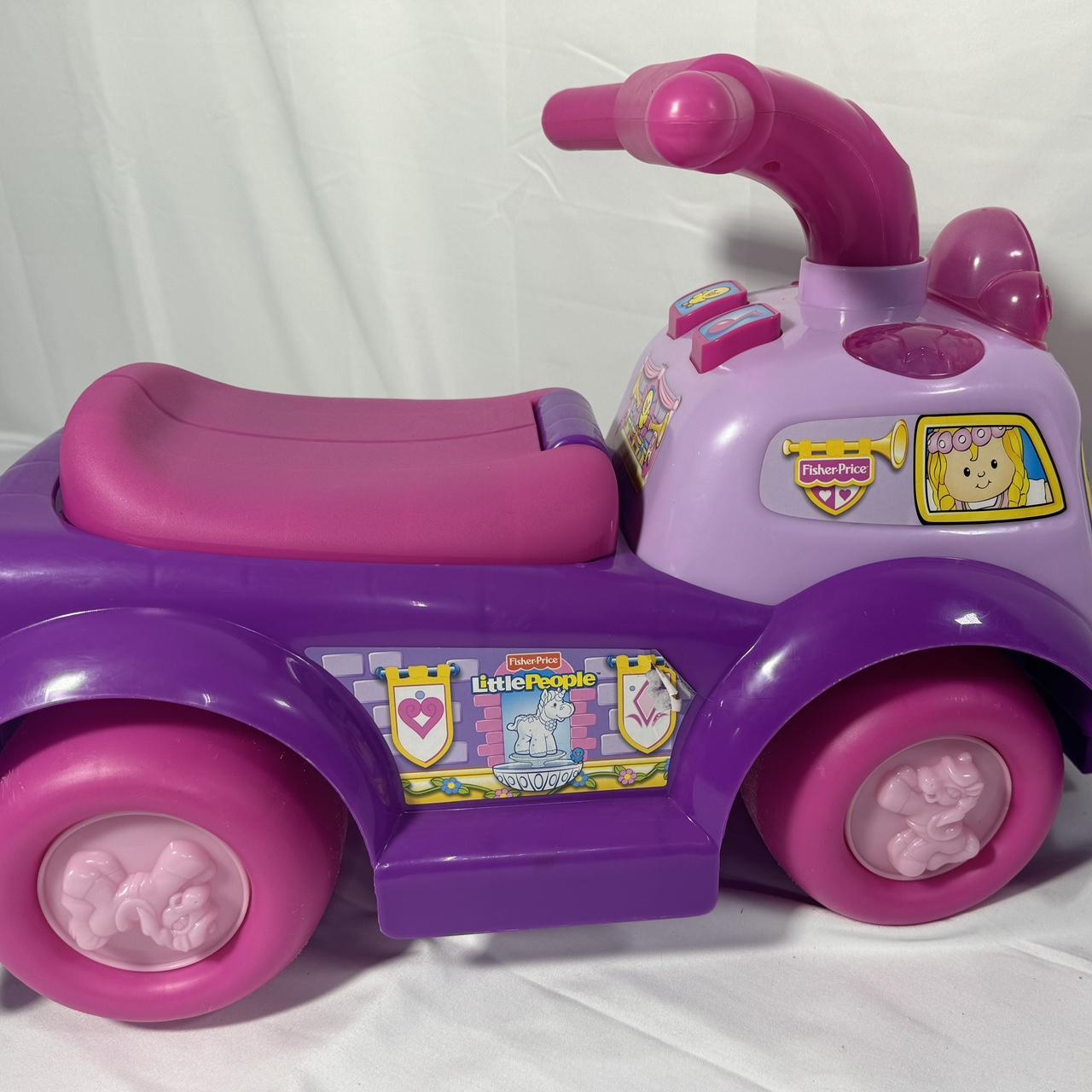 Little people pink car online