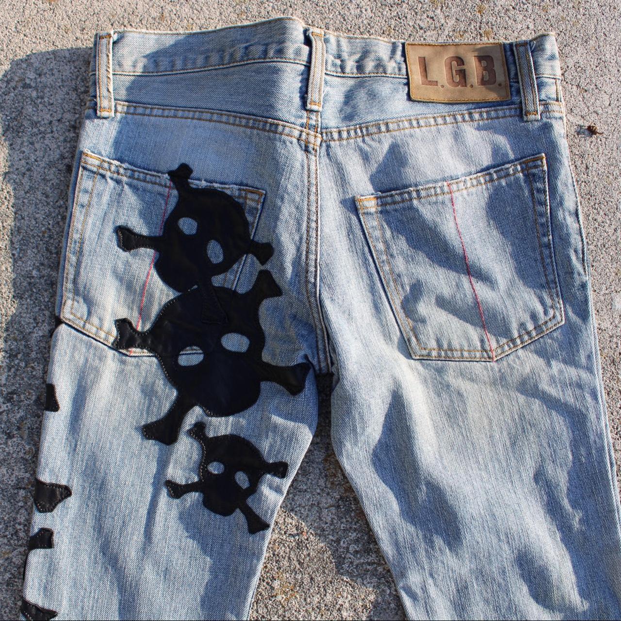 LGB ifsixwasnine AMAZING skull jeans!