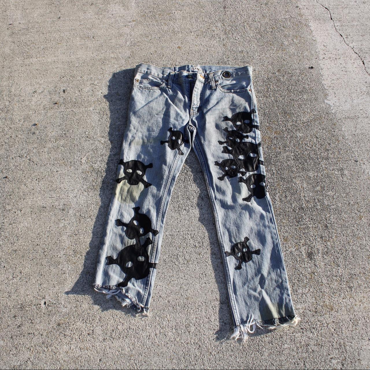 LGB ifsixwasnine AMAZING skull jeans!