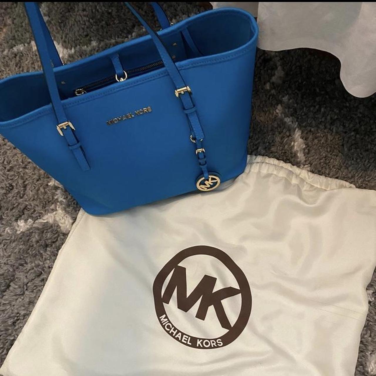 Michael Kors Women S Blue Bag Depop