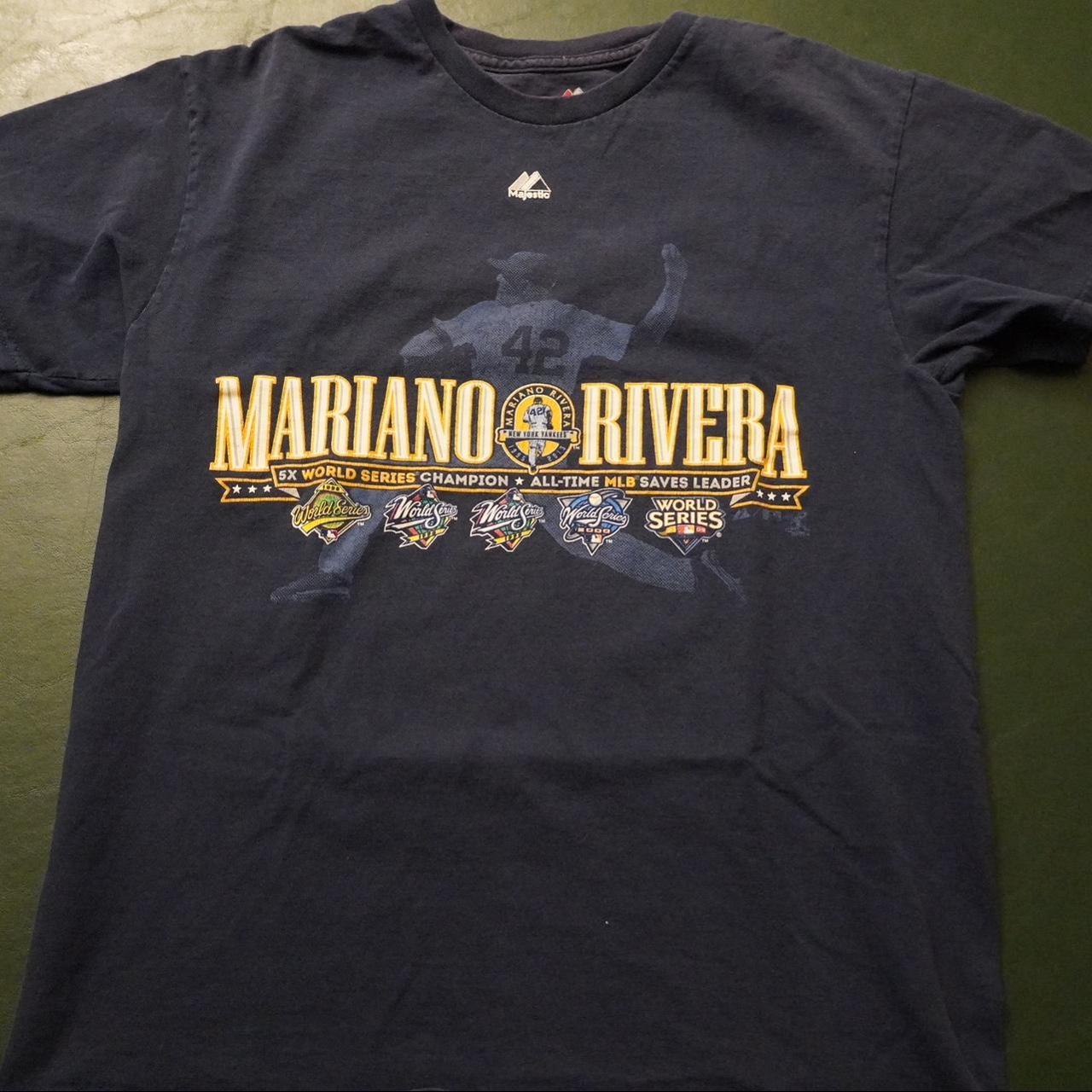 VINTAGE New York Yankees MLB Mariano Rivera Shirt by - Depop