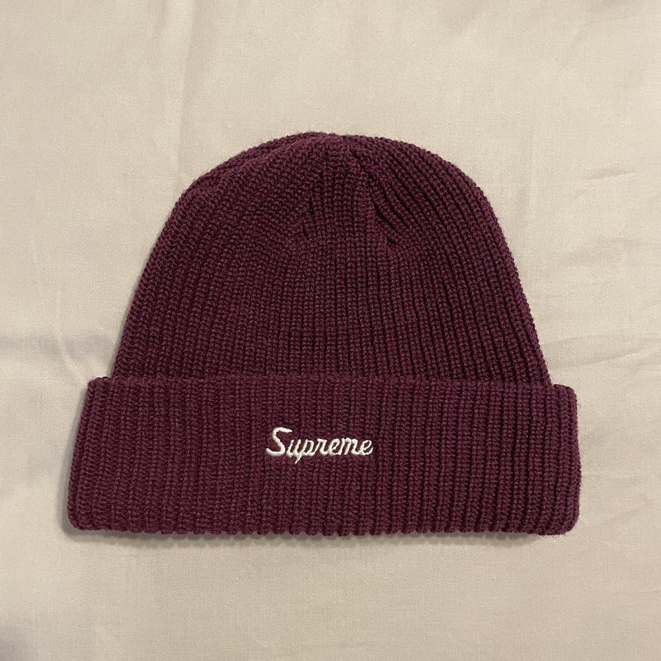 帽子 supreme Loose Gauge Beanie Black Supreme Loose Gauge Beanie (FW24) - $40