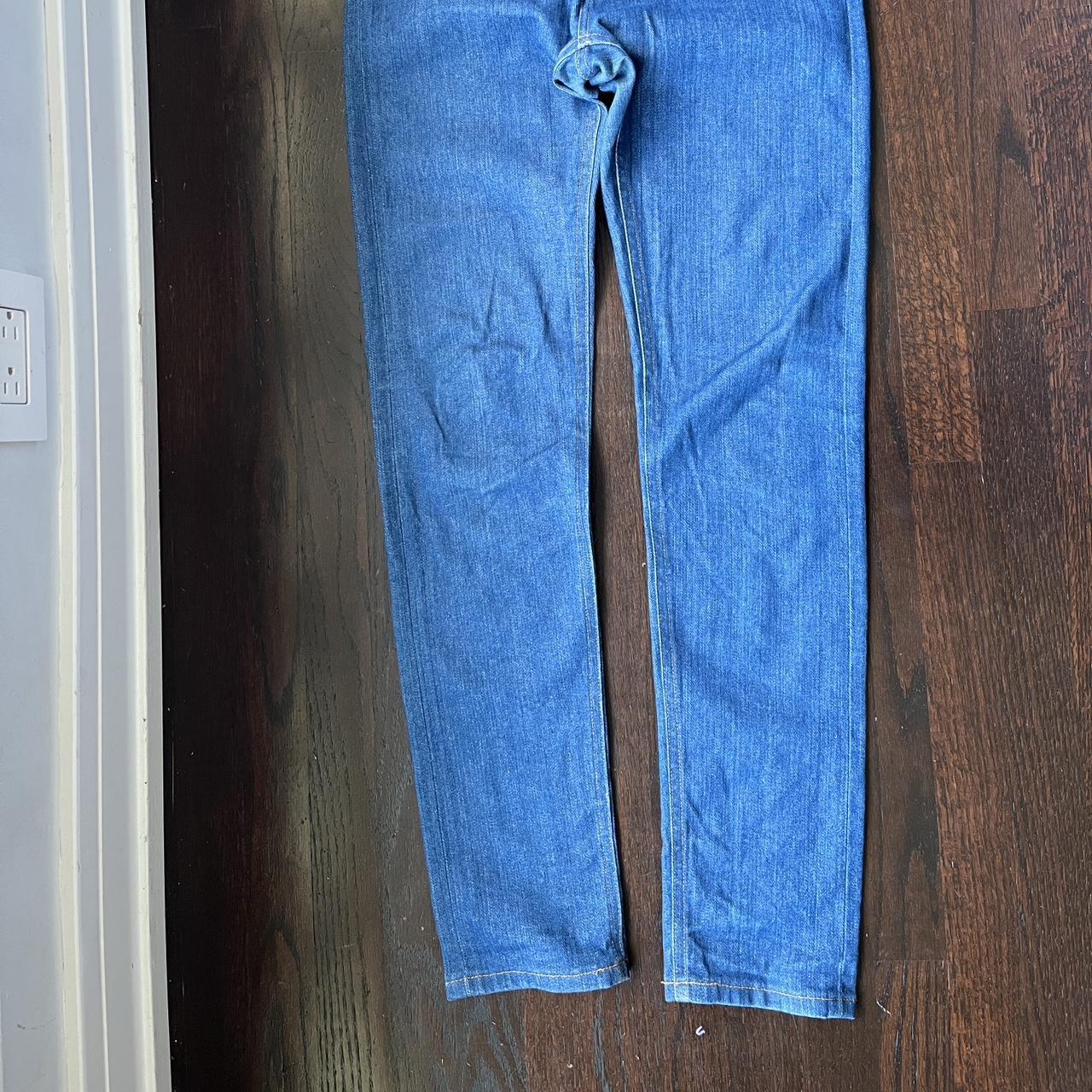 Naked & Famous Jeans Island Blue Strech Selvedge... - Depop