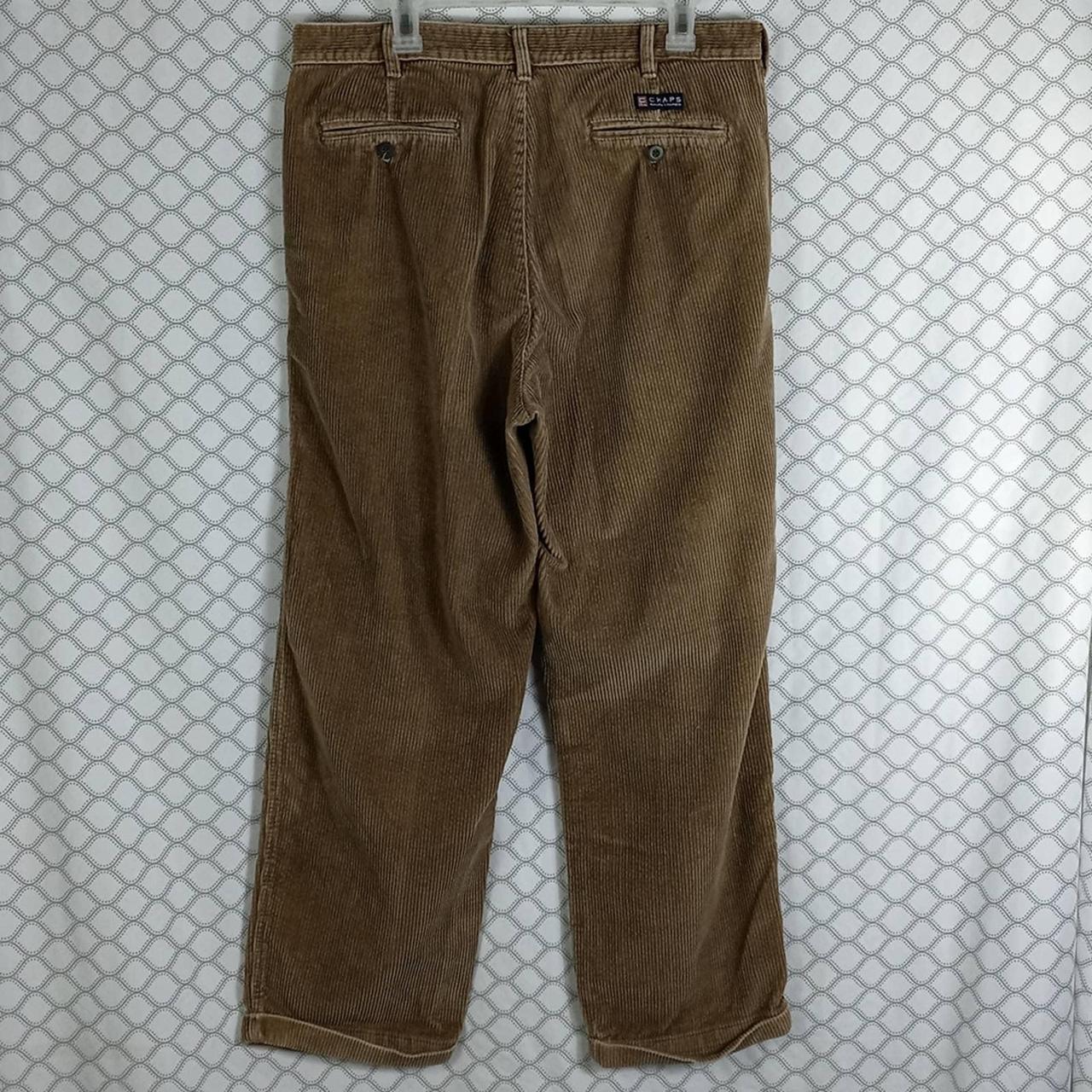 Chaps Men's Tan Trousers | Depop