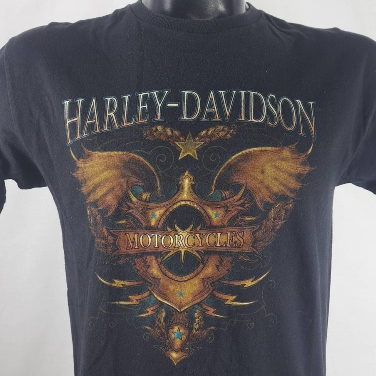 Fashion Vintage Harley Davidson Shirt Usa Med