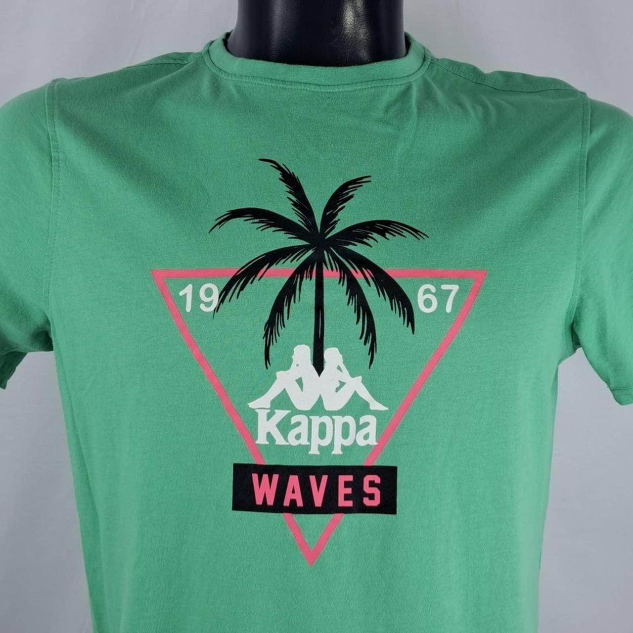 Kappa green cheap t shirt