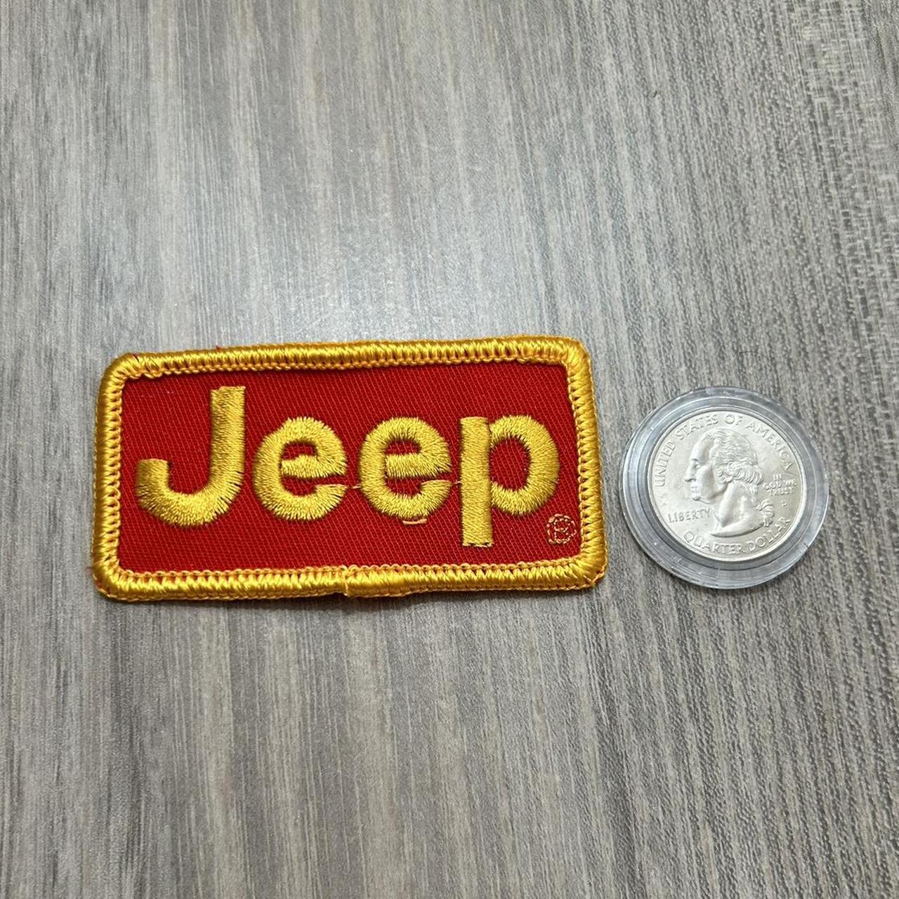 Vintage jeep patch 90s original - Depop