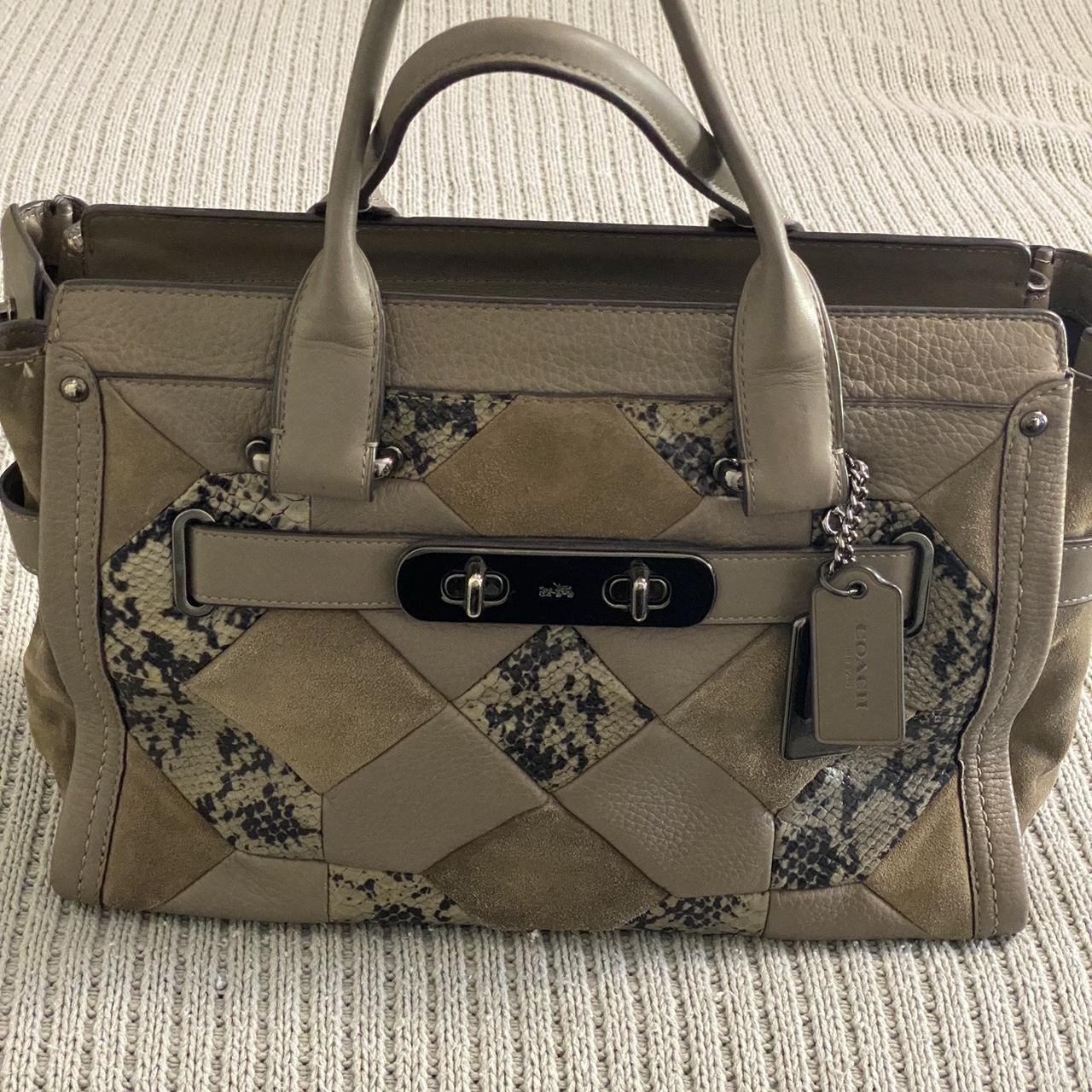 Coach discount patchwork swagger