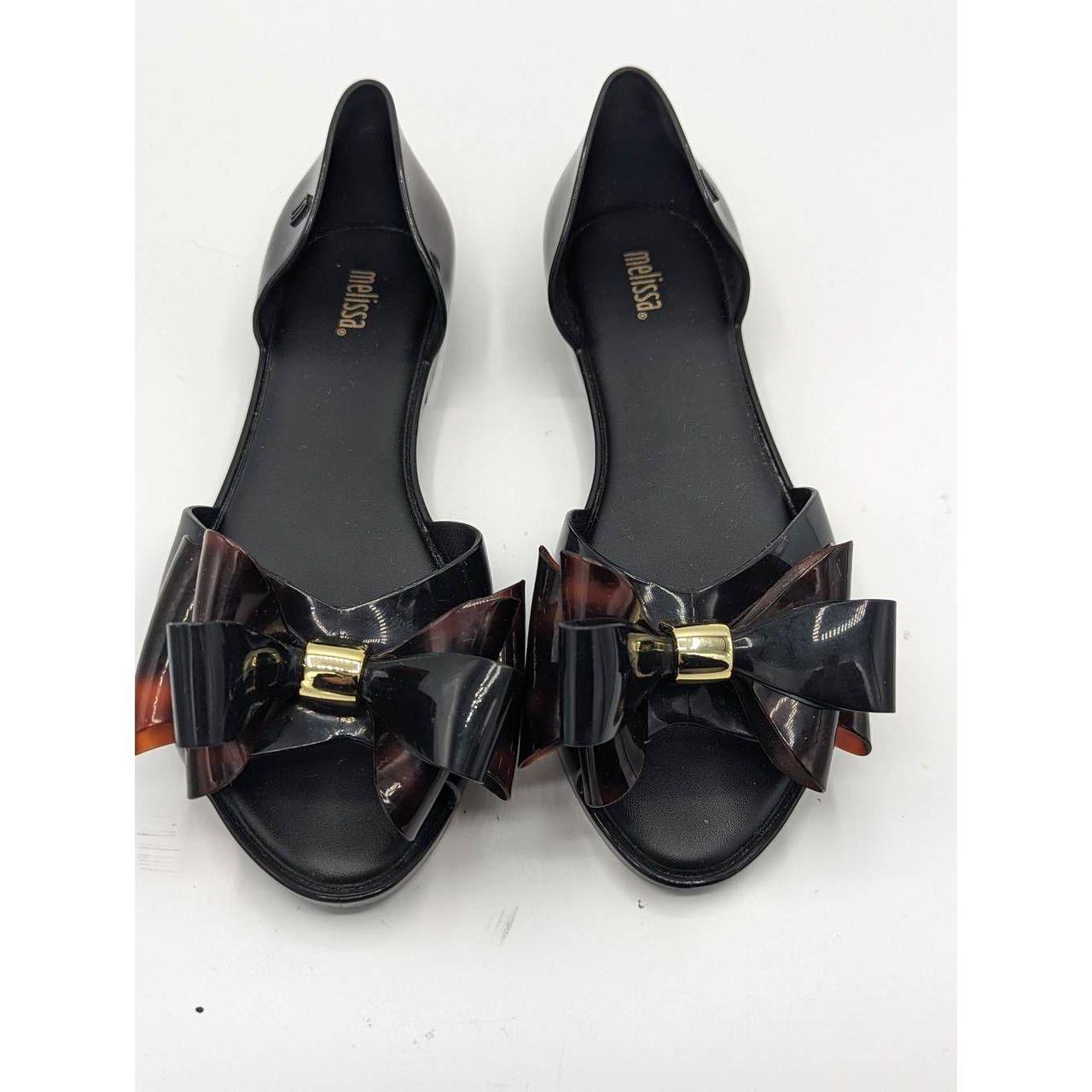 Melissa seduction hot sale bow flat