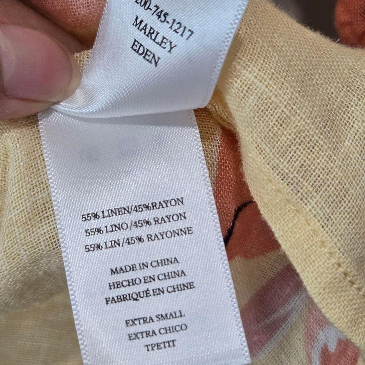 Rails Women's Blouse - Yellow - XS – Rails Marley… - image 5