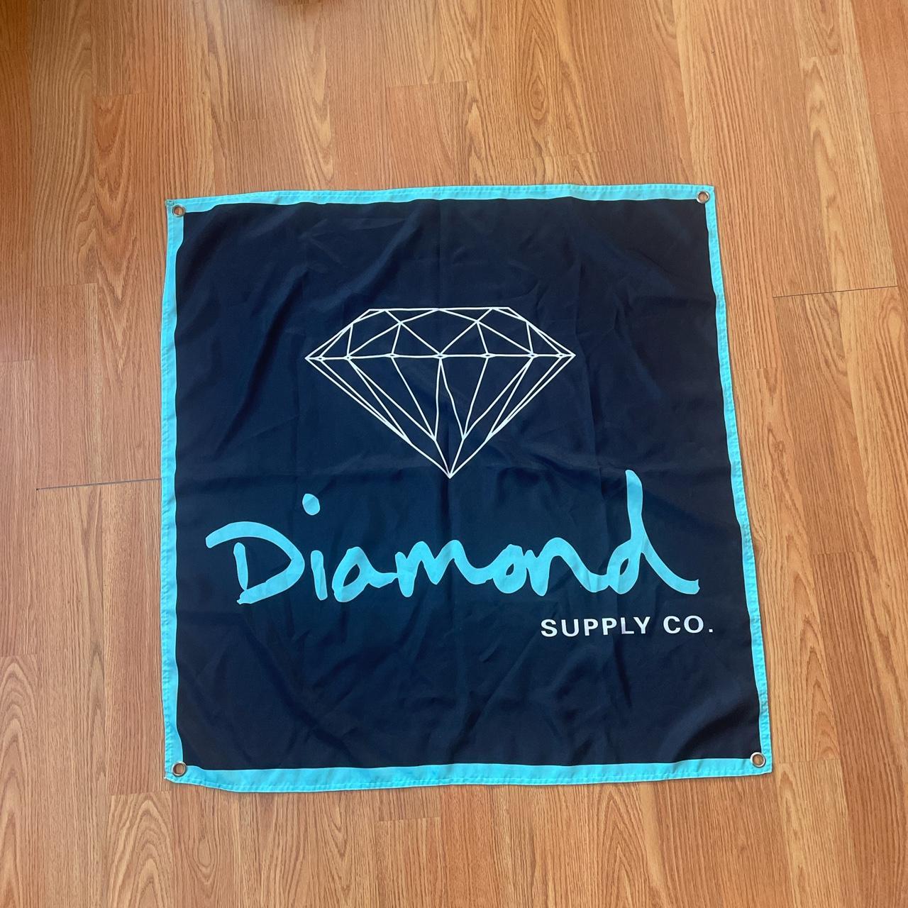 Diamond Supply Co. Banner Fabric Tapestry Tiffany..., image size:1280x1280
