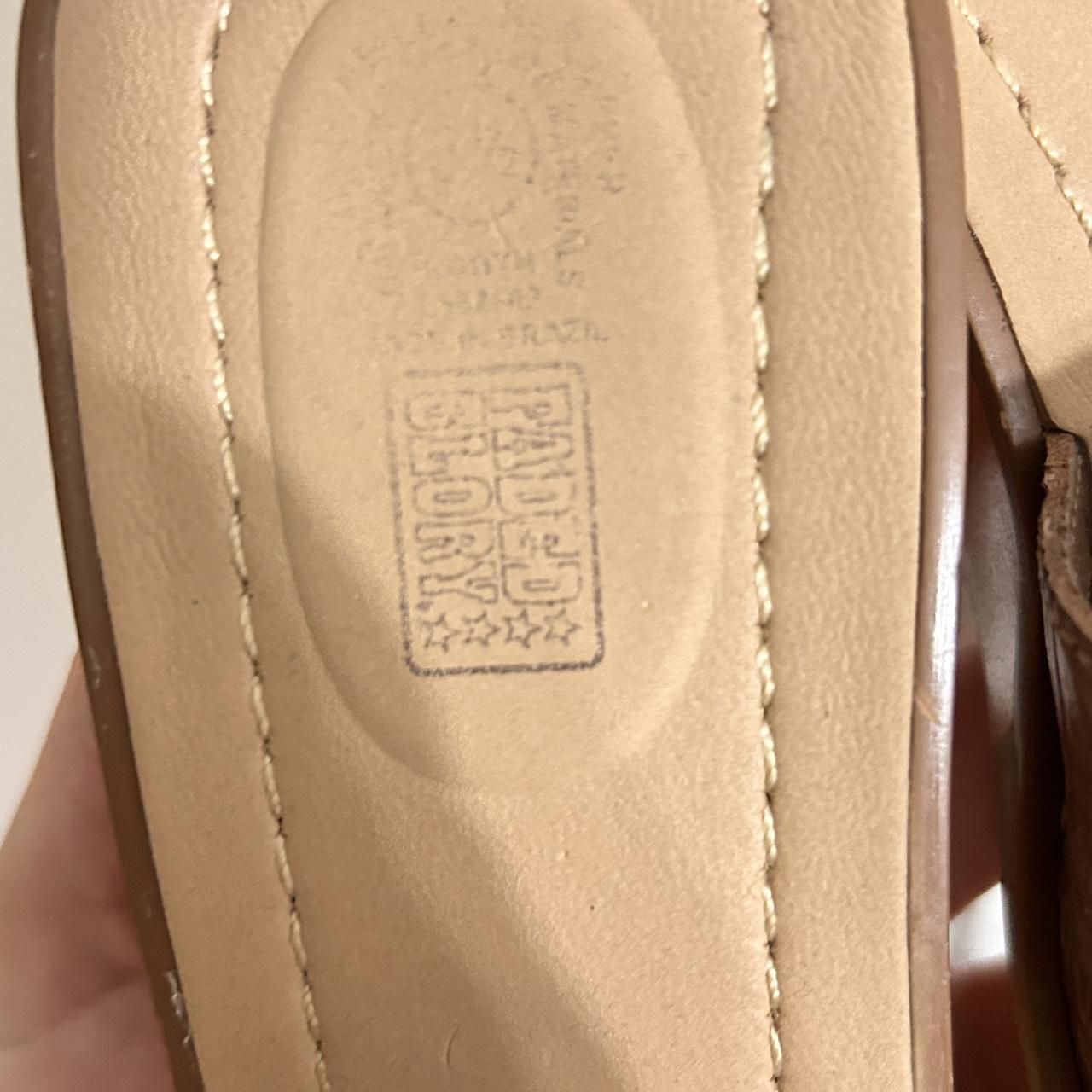 faded glory brown sandals