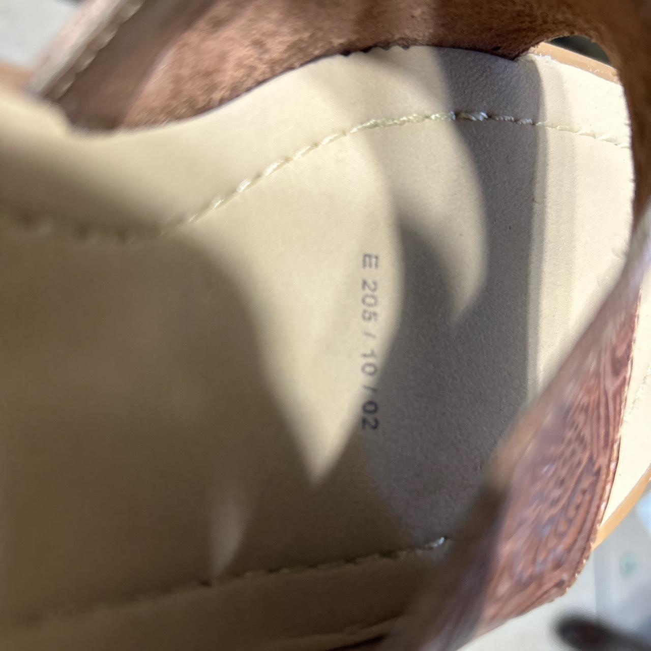 faded glory brown sandals