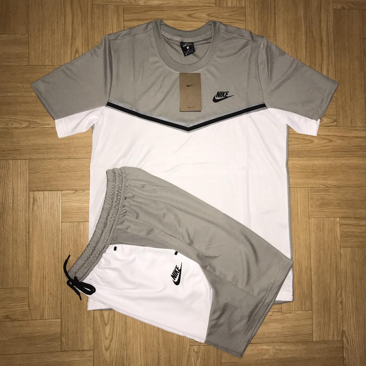 Nike tech t-shirt & short set... - Depop