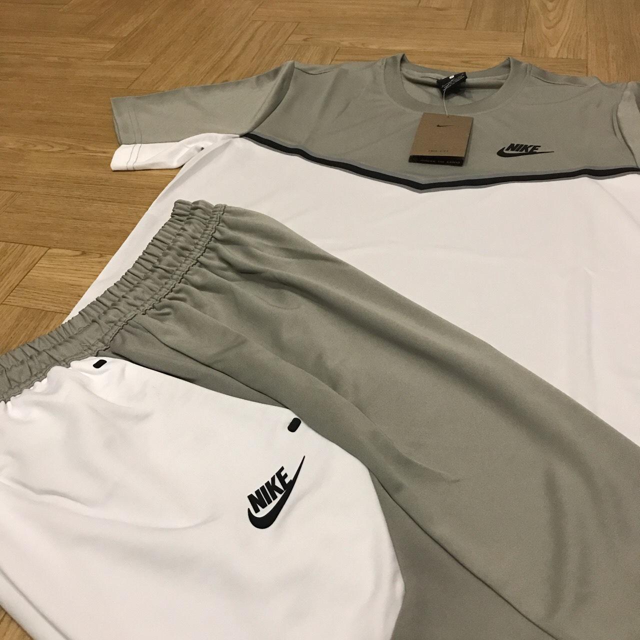 Nike tech t-shirt & short set... - Depop