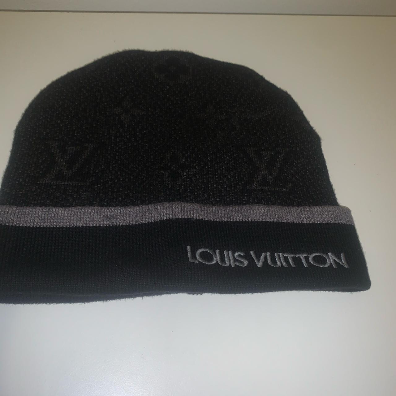 Louis Vuitton My Monogram Eclipse Wool Beanie - Black Hats
