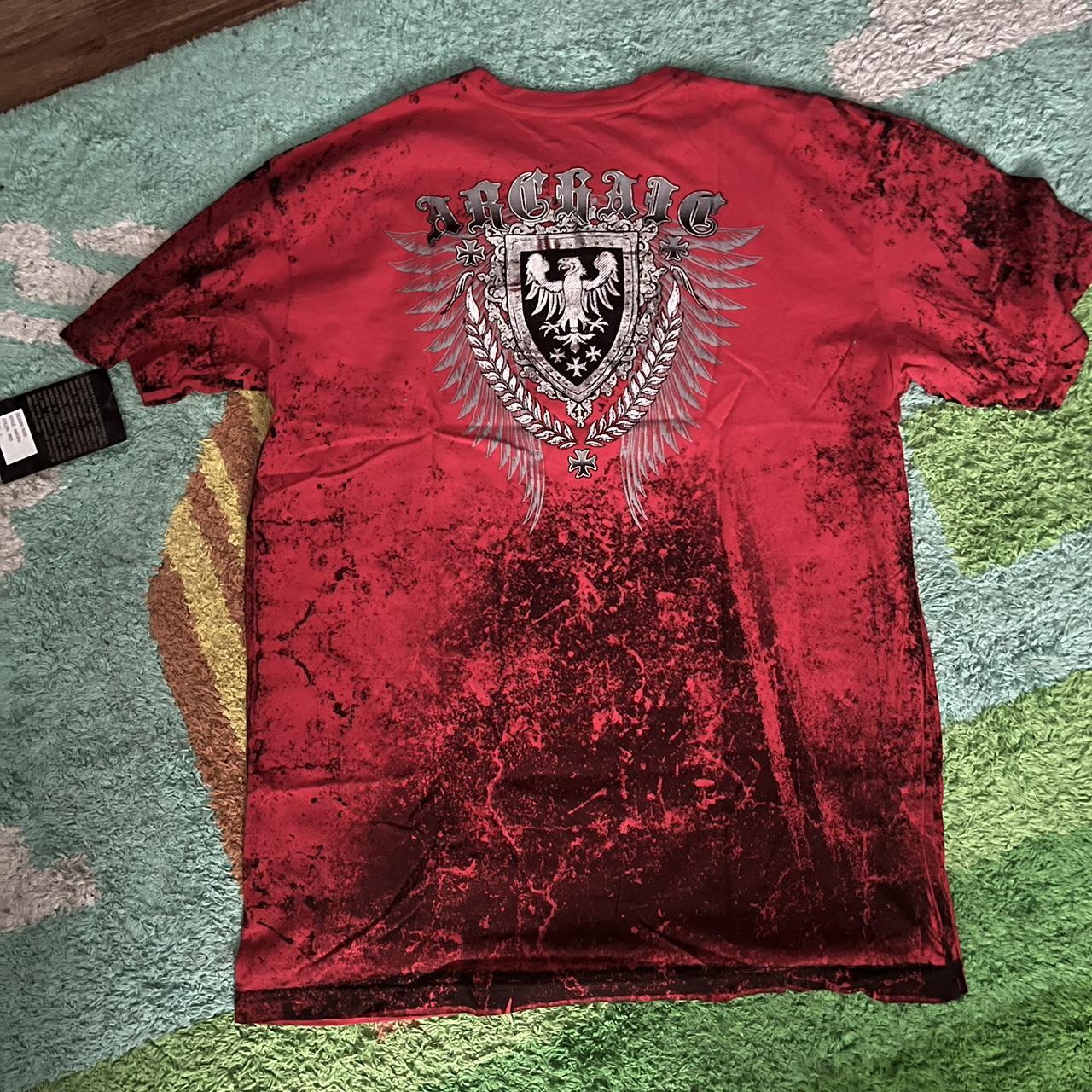 Maglietta Streetwear Nuova Con Etichette Maglietta Uomo ARCHAIC By - Foto 7