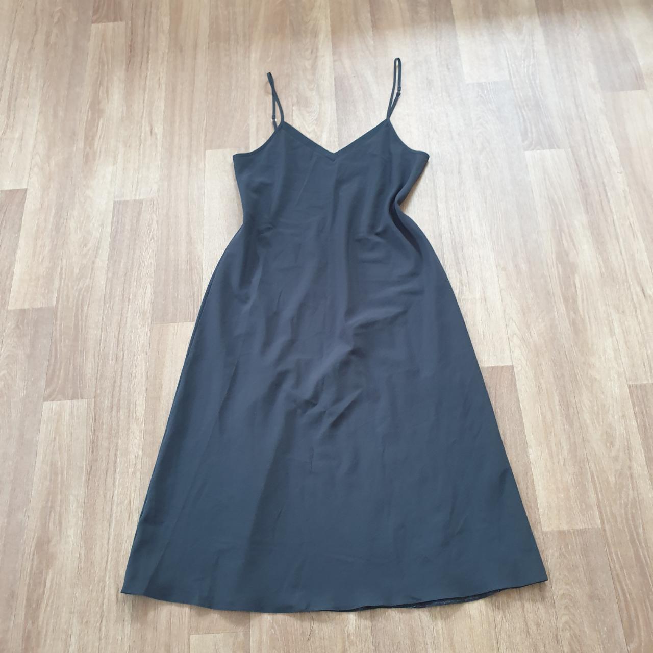 Ladies Debenhams black maxi slinky slip summer. Depop