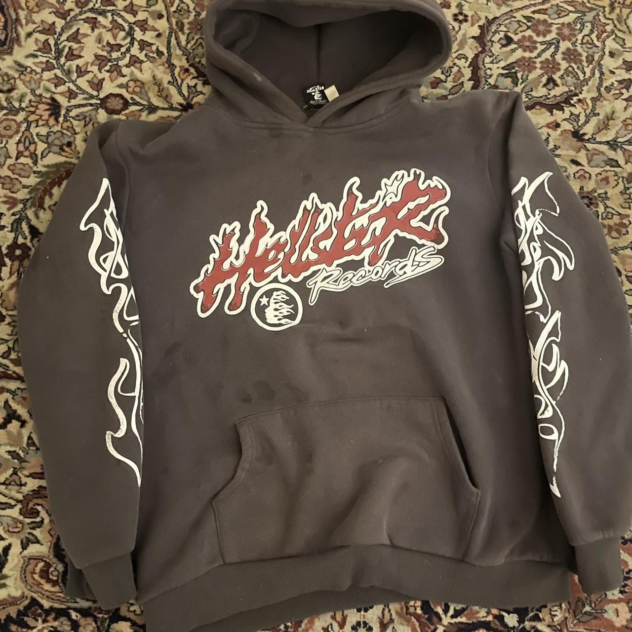 Hellstar tour hoodie worn down (Message me before... - Depop