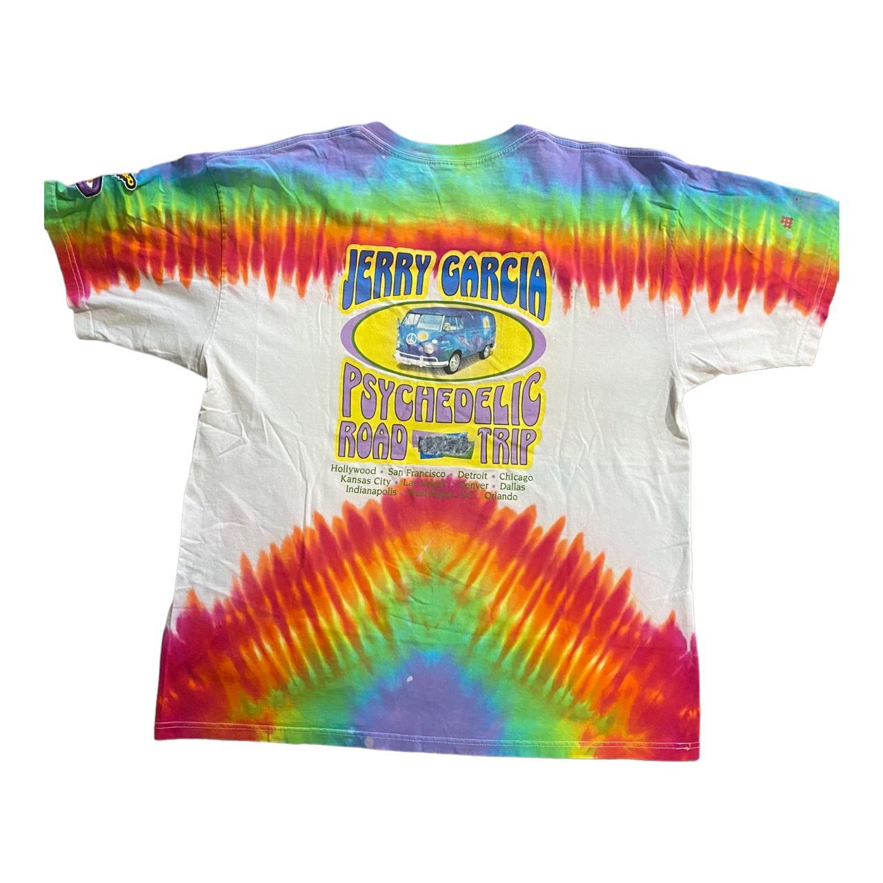 Jerry Garcia psychedelic road store trip vintage t-shirt