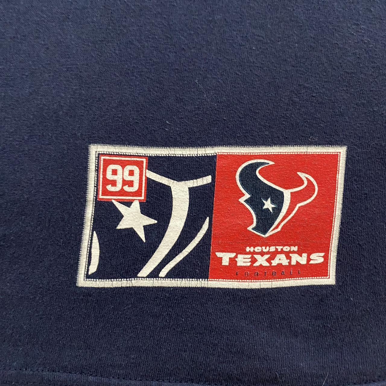 00s Vintage J.J. Watt Houston Texans T-Shirt - Depop