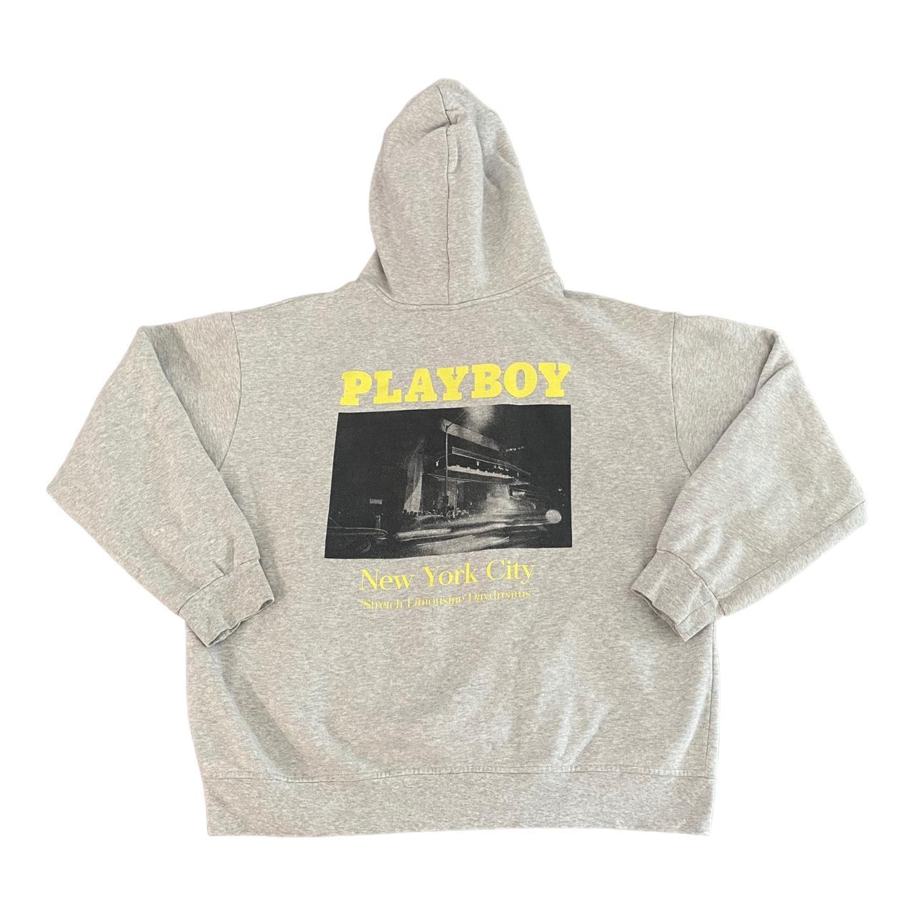 Playboy New York City Hoodie Stretch Limousine... - Depop