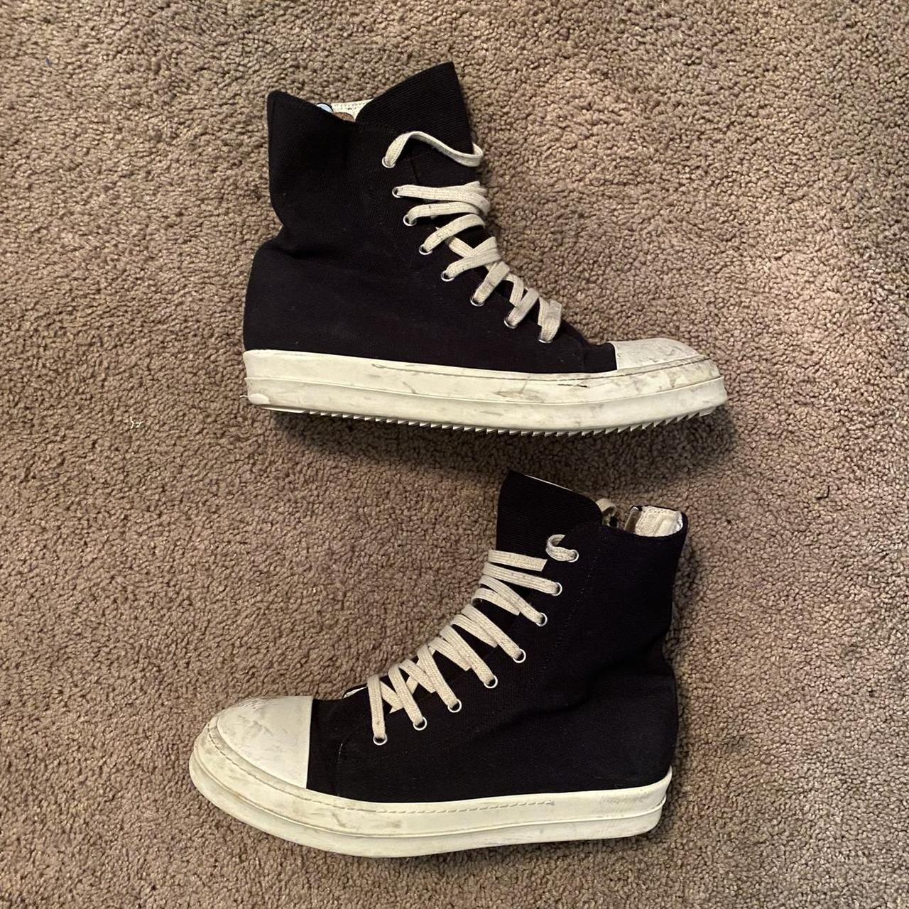 Rick owens low top ramones. These are the cool - Depop