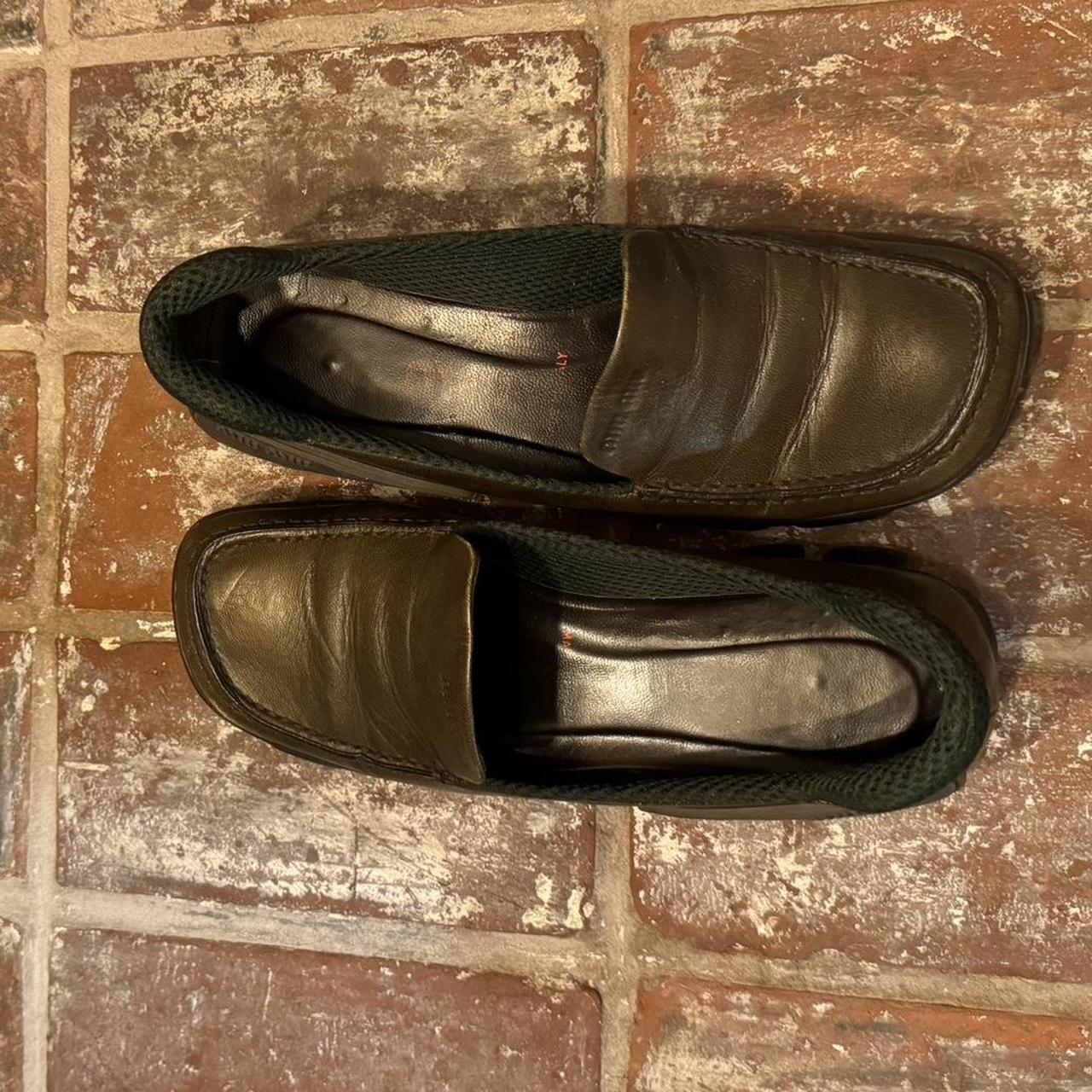 1999 Miu Miu bubble sole loafers 37.5 #miumiu #90s | Depop