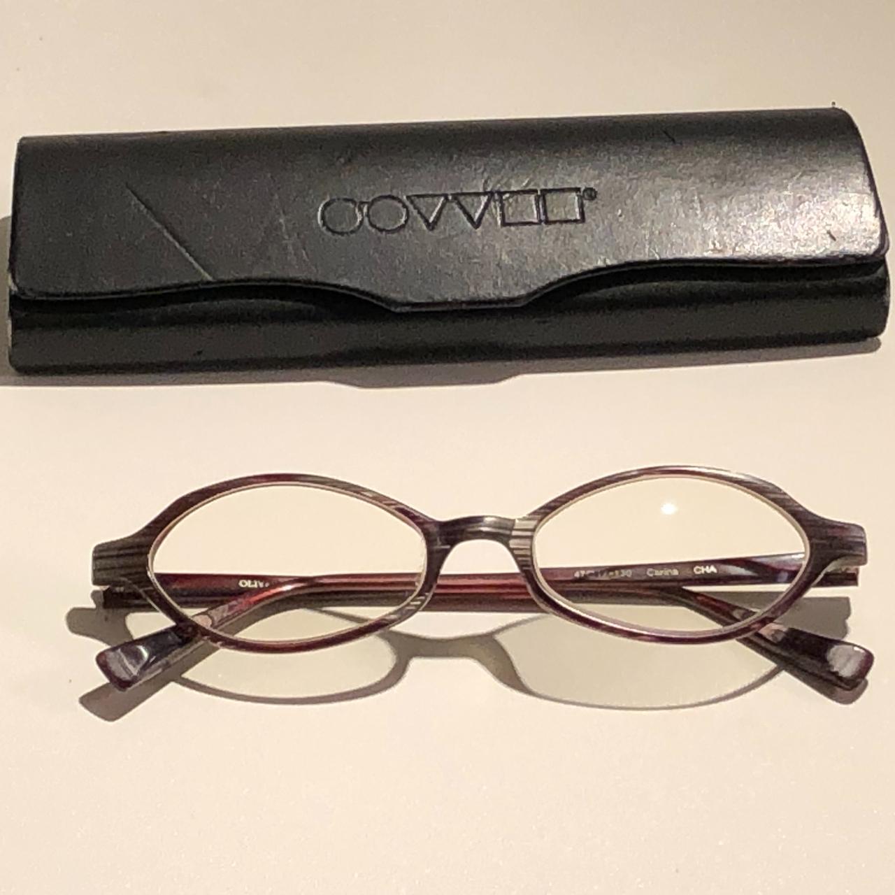 Oliver Peoples women eyeglasses Carina CHA in Purple... - Depop