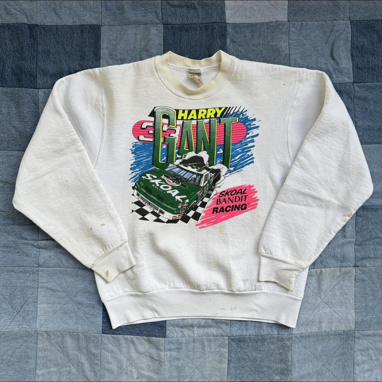 Vintage made in USA NASCAR Crewneck 🏎️ Super sick... - Depop