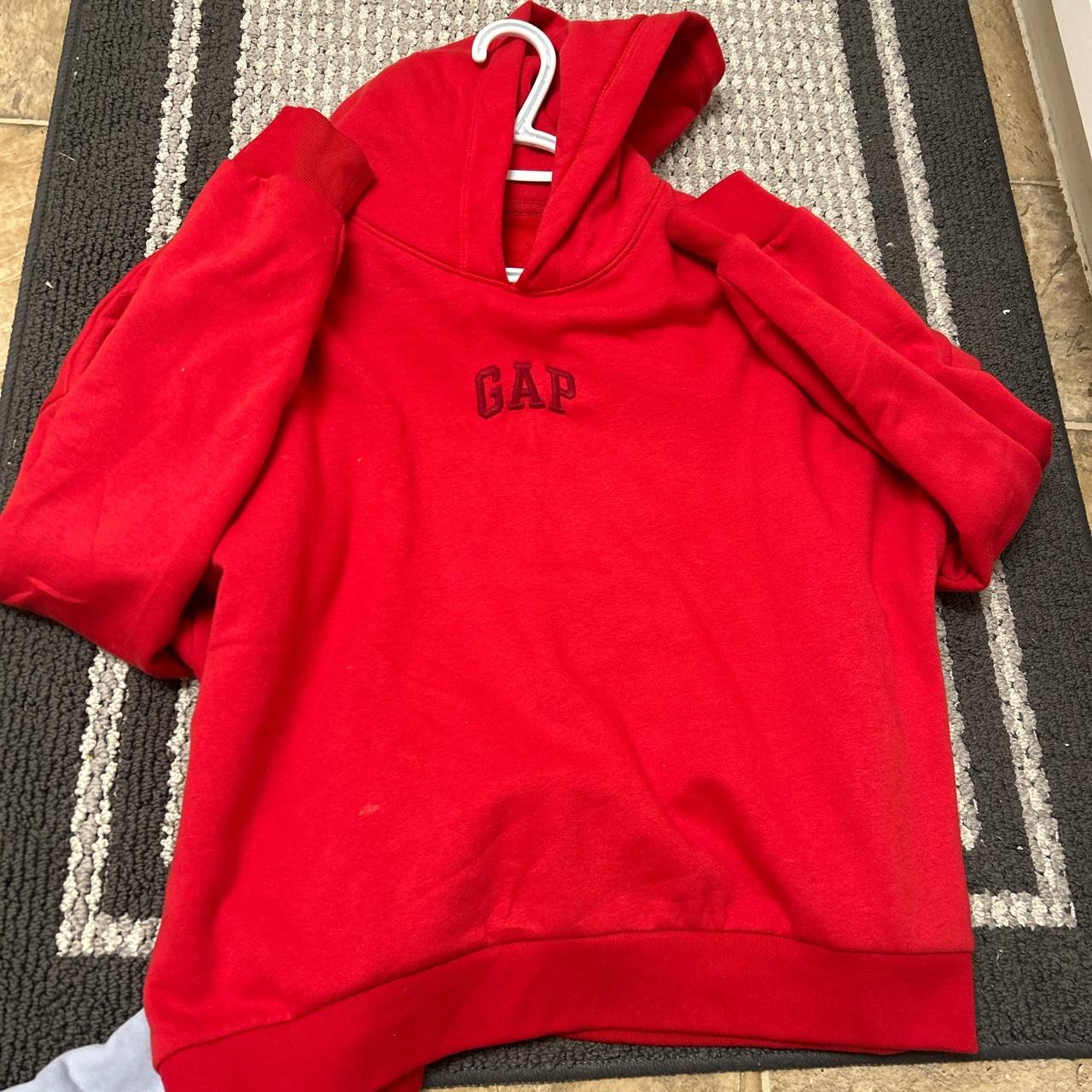 red gap hoodie never worn size S accepting any... Depop