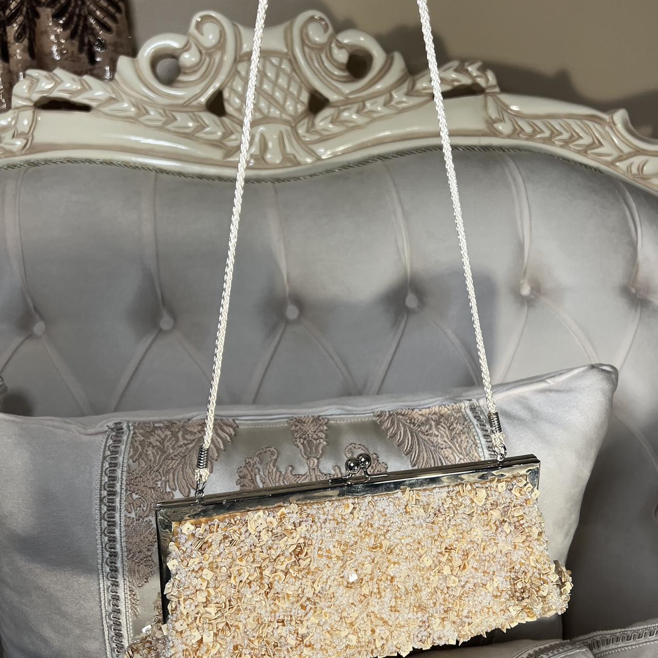 Valerie Stevens Beaded Clutch Elegant Evening