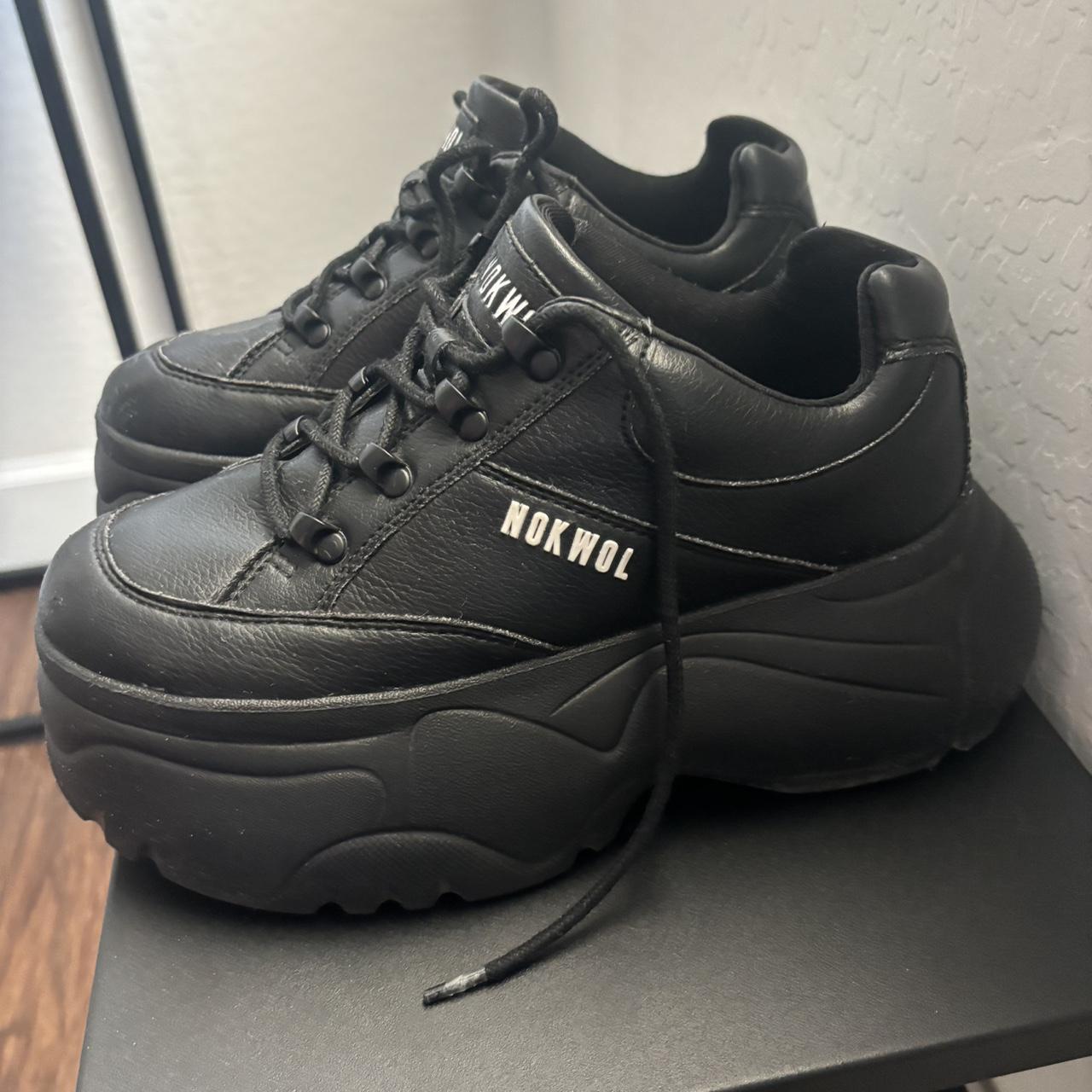 Nokwol black clearance scripter trainers