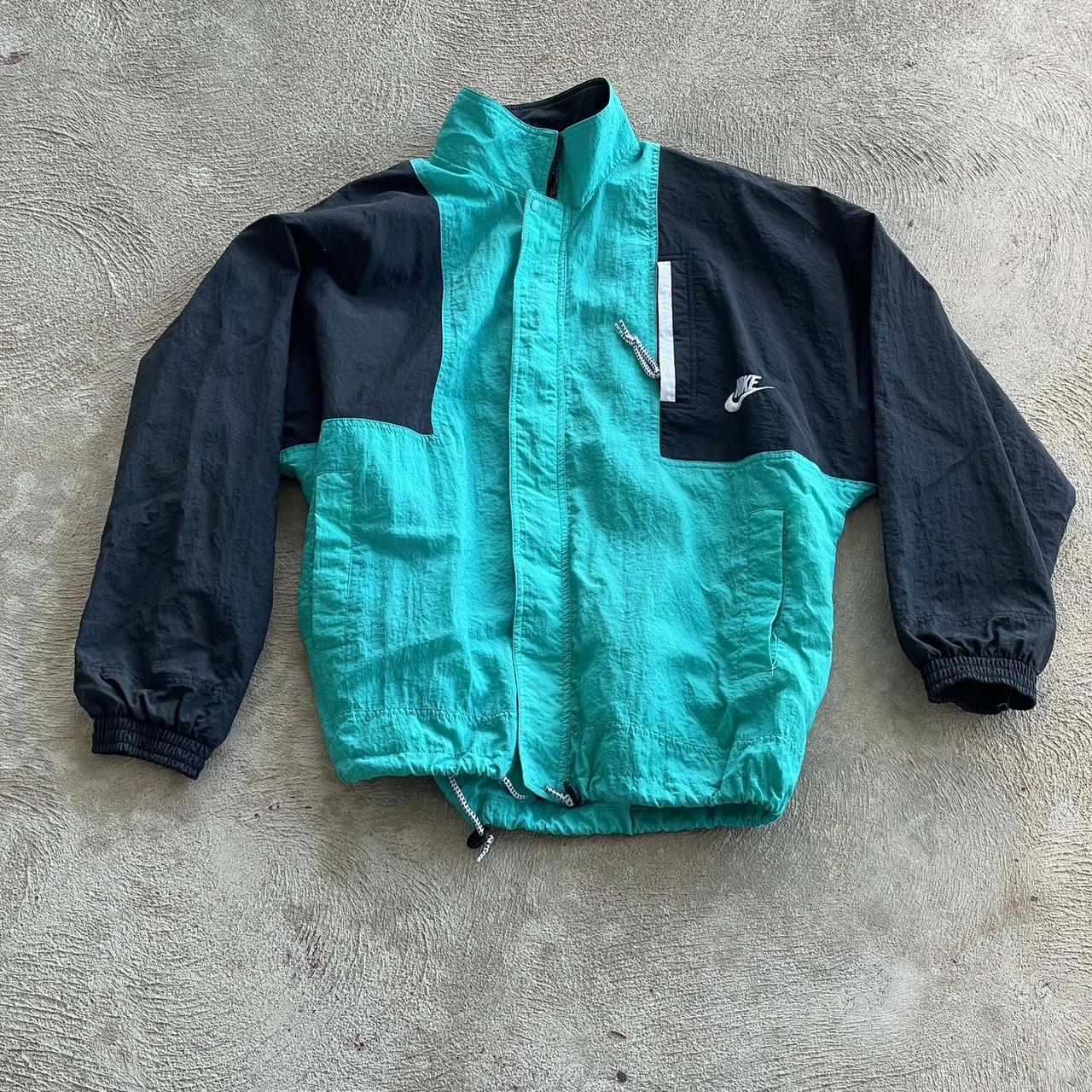 Vintage 1990s Nike Cross Training Jacket Size M 100%... - Depop