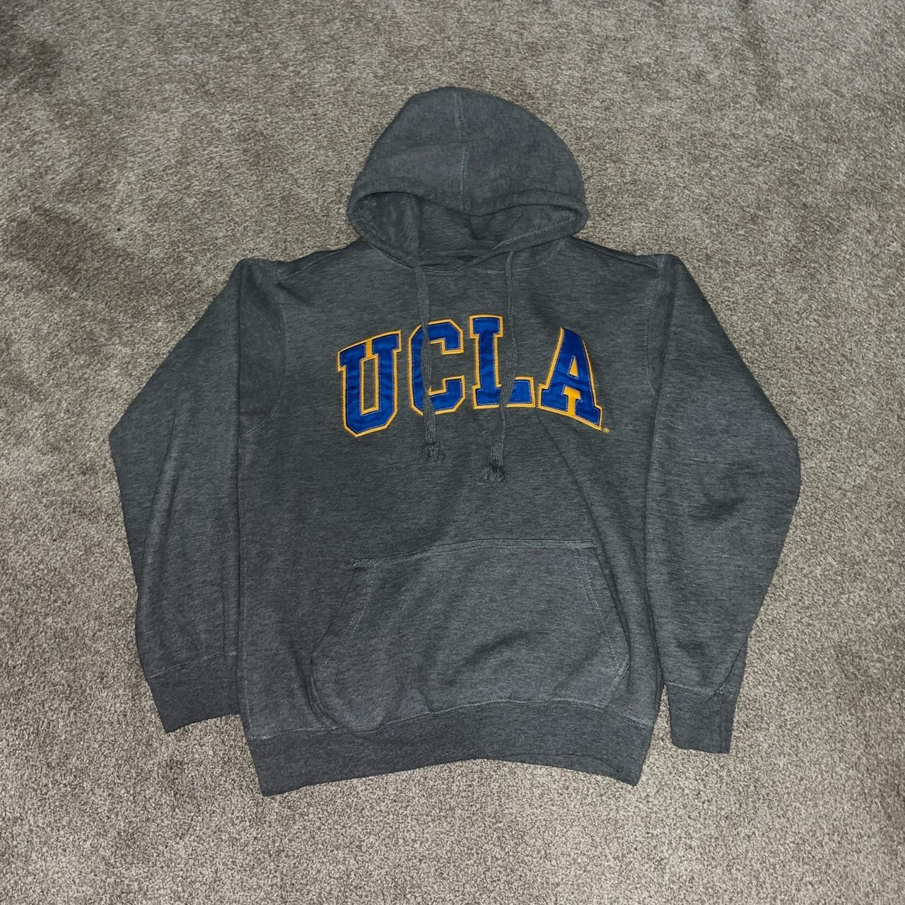 - grey ucla bruins college hoodie - perfect... - Depop